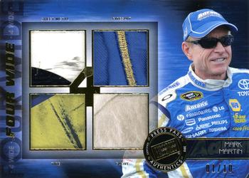 2013 Press Pass - Four-Wide Gold #FW-MM Mark Martin Front