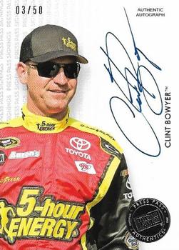 2013 Press Pass - Press Pass Signings Silver #NNO Clint Bowyer Front