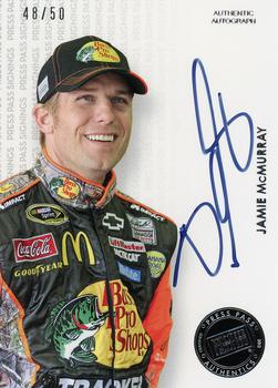 2013 Press Pass - Press Pass Signings Silver #NNO Jamie McMurray Front