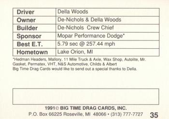 1991 Big Time Drag #35 Della Woods Back