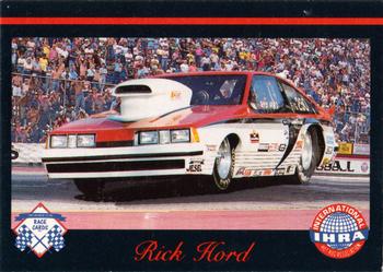 1989 Checkered Flag IHRA #98 Rick Hord Front
