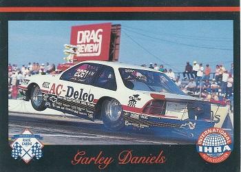 1989 Checkered Flag IHRA #23 Garley Daniels Front