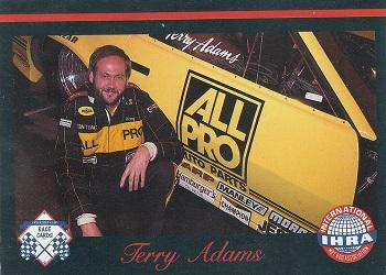 1989 Checkered Flag IHRA #35 Terry Adams Front
