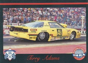 1989 Checkered Flag IHRA #36 Terry Adams Front