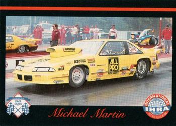 1989 Checkered Flag IHRA #65 Michael Martin Front
