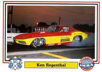 1990 Checkered Flag IHRA #40 Ken Regenthal Front