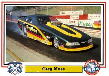 1990 Checkered Flag IHRA #52 Greg Moss Front