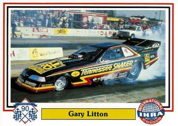 1990 Checkered Flag IHRA #53 Gary Litton Front