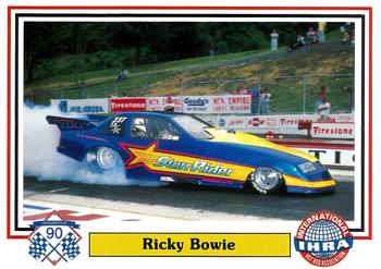 1990 Checkered Flag IHRA #54 Ricky Bowie Front