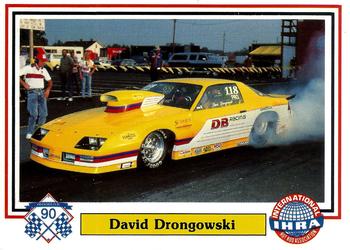 1990 Checkered Flag IHRA #60 David Drongowski Front