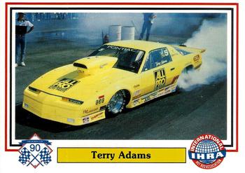 1990 Checkered Flag IHRA #67 Terry Adams Front