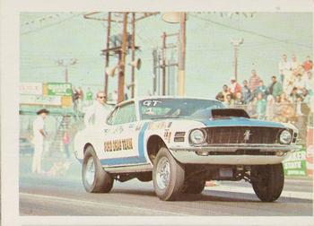 1971 Fleer AHRA Drag Champs #NNO Ed Terry Front