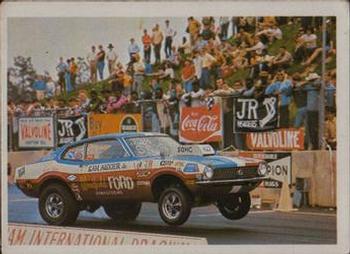 1971 Fleer AHRA Drag Champs #NNO Sam Auxier Jr.'s 1970 Maverick Super Stock Front
