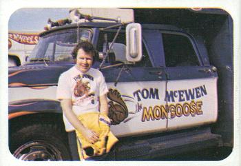1973 Fleer AHRA Race USA #1 Tom McEwen Front