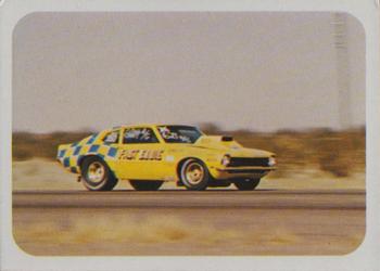1973 Fleer AHRA Race USA #20 Eddie Schartman Front