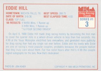 1989 Mega Drag #3 Eddie Hill Back