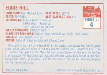 1989 Mega Drag #4 Eddie Hill Back