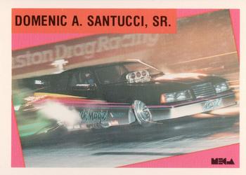 1989 Mega Drag #98 Dominic Santucci Sr. Front