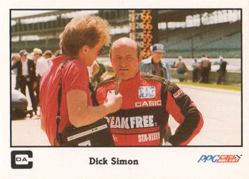 1986 A & S Racing Indy #15 Dick Simon Front
