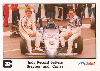 1986 A & S Racing Indy #36 Scott Brayton / Pancho Carter Front