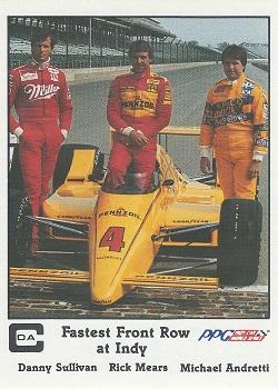 1987 A & S Racing Indy #45 Danny Sullivan / Rick Mears / Michael Andretti Front