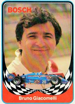 1986 Bosch Indy #NNO Bruno Giacomelli Front