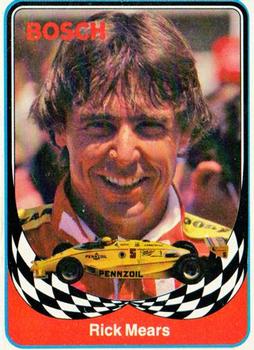 1986 Bosch Indy #NNO Rick Mears Front