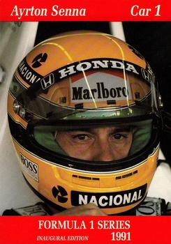 1991 Carms Formula 1 #3 Ayrton Senna Front