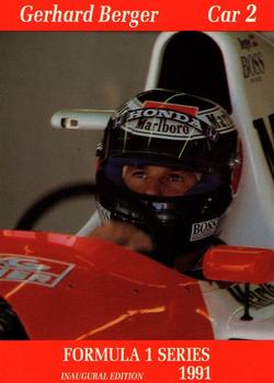 1991 Carms Formula 1 #6 Gerhard Berger Front