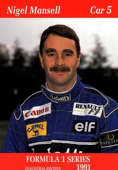 1991 Carms Formula 1 #13 Nigel Mansell Front