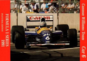 1991 Carms Formula 1 #17 Riccardo Patrese Front