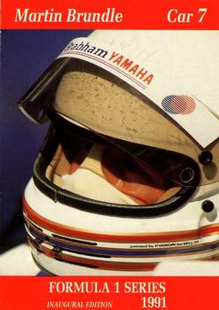 1991 Carms Formula 1 #21 Martin Brundle Front