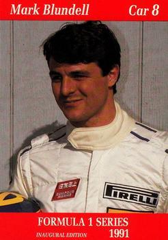 1991 Carms Formula 1 #22 Mark Blundell Front