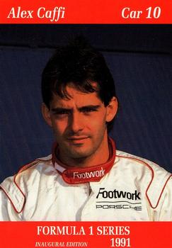 1991 Carms Formula 1 #28 Alex Caffi Front