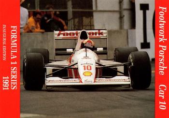 1991 Carms Formula 1 #29 Alex Caffi Front