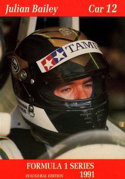 1991 Carms Formula 1 #36 Julian Bailey Front