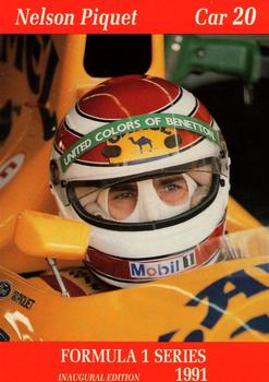 1991 Carms Formula 1 #57 Nelson Piquet Front