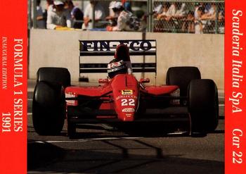 1991 Carms Formula 1 #62 J.J. Lehto Front