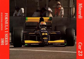 1991 Carms Formula 1 #65 Pierluigi Martini Front