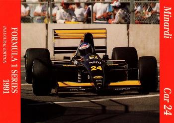 1991 Carms Formula 1 #68 Gianni Morbidelli Front