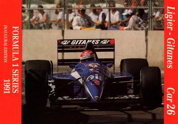 1991 Carms Formula 1 #74 Erik Comas Front