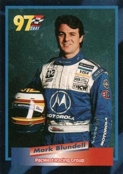 1997 CART Schedule Cards #NNO Mark Blundell Front