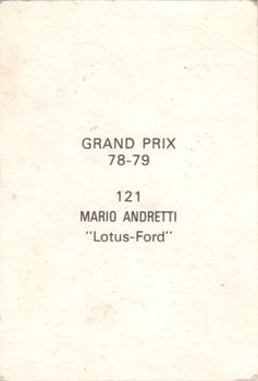 1978-79 Grand Prix  #121 Mario Andretti Back