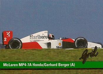 GRID 1992 Formula 1 Racing Cards