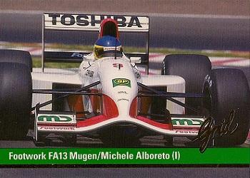 1992 Grid Formula 1 #10 Footwork/Alboreto Front