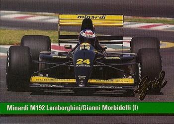 1992 Grid Formula 1 #23 Minardi/Morbidelli Front