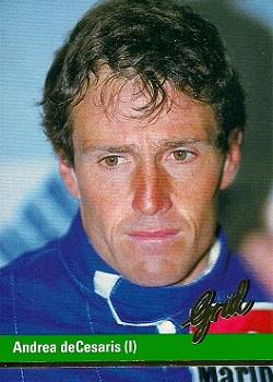 1992 Grid Formula 1 #37 Andrea de Cesaris Front