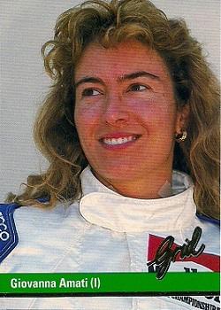 1992 Grid Formula 1 #42 Giovanna Amati Front