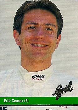 1992 Grid Formula 1 #58 Erik Comas Front