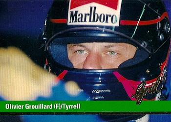 1992 Grid Formula 1 #69 Olivier Grouillard Front